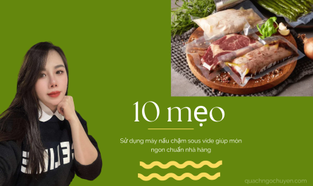 Máy Nấu Chậm Sous Vide