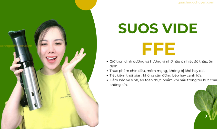 Sous Vide – Phương Pháp Nấu Ăn Hiện Đại Giữ Trọn Dinh Dưỡng