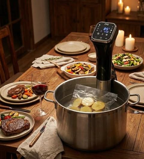 Sous Vide FFE là gì? Lợi ích và nhiệt độ sử dụng chuẩn nhất cho gia đình Việt