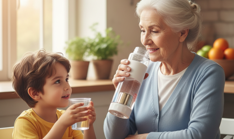 Vì sao người hiện đại chọn bình tạo nước kiềm hydrogen FFE thay cho nước đóng chai?